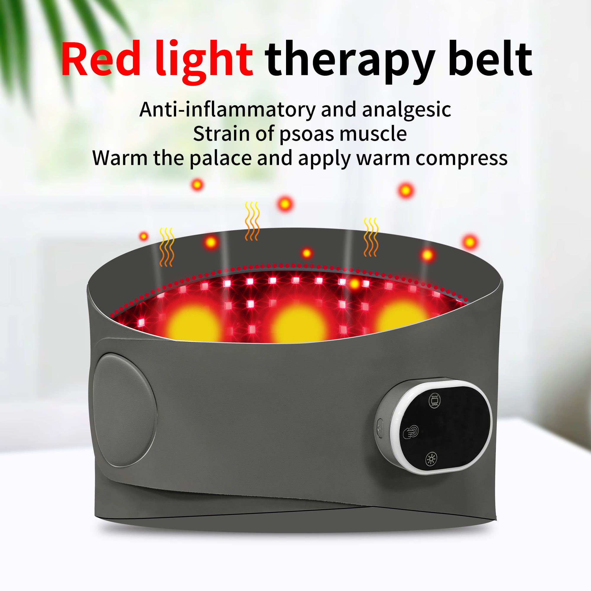 JBA BELT Red and Infrared Light Pain Relief Belt