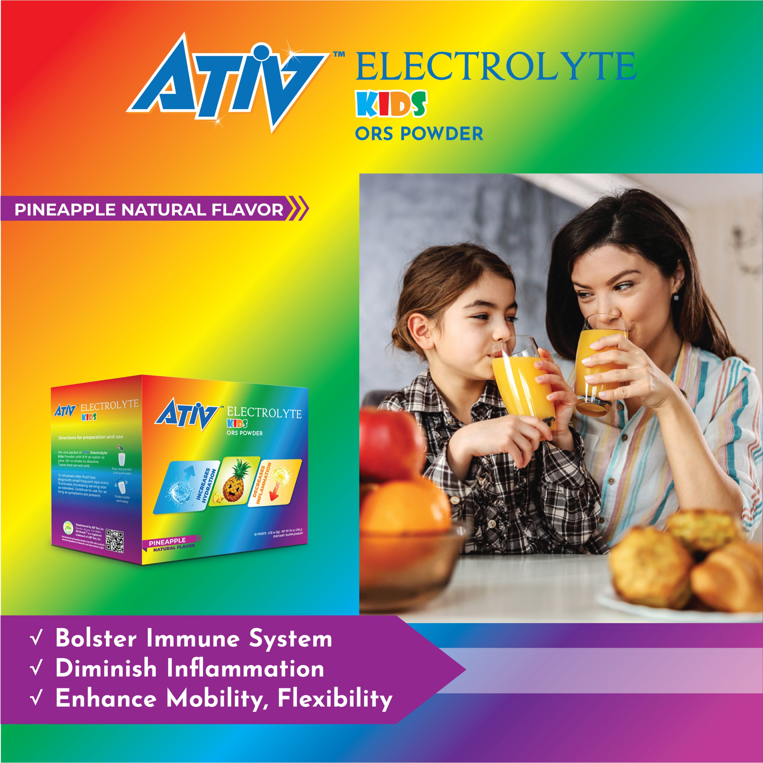 ATIV ELECTROLYTE FOR KIDS