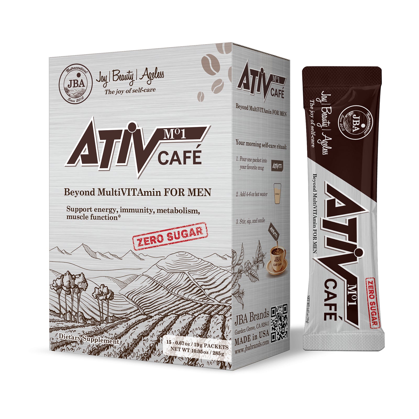 Introducing JBA™ ATIV M5 CAFE BEYOND MULTIVITAMIN FOR WOMEN